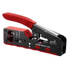 Pass Through RJ45 RJ11 RJ12 Crimping Tool for Cat5 Cat5e Cat6 Cat6A Cat7 Cable picture