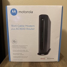 Motorola MG7540 Cable Modem-Router Combo AC1600 WiFi DOCSIS 3.0 New picture
