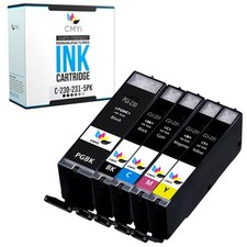 CMYi 5X Compatible Canon 230 231 Ink Cartridge Combo Pack for Canon PIXMA TS8820 picture