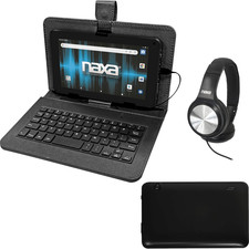 Naxa 10.1″ Core Android 11 Tablet Kit Black - Refurbished Grade Very Good picture