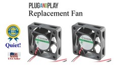 Quiet Version D-Link DES-3350 Fan Kit, 2x Sunon 12~18dBA Noise Best HomeNetwork picture