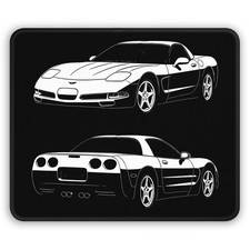 1997–2004 Chevrolet Corvette (C5) Mouse Pad - Desk Pad Gift picture