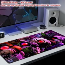 Printed Design - Not Textured Five Scary Teddy Bears in Different Colors Desk picture