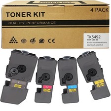 TRICARI TK5492 Toner Compatible for Extra Large, Black Cyan Magenta Yellow picture