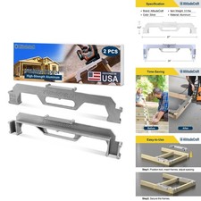 AltitudeCraft 24-Inch Stud Layout and Framing Jig 2-Piece picture