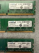 3 PCS. = 6 GB Crucial PC6400 2 GB 800 MHz DDR2 Memory (CT25664AC800) picture