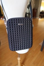 Rebecca Minkoff Pyramid Black Tablet iPad Travel Case Crossbody picture