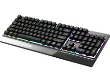 MSI Vigor GK30 Gaming Keyboard - Mechanical Membrane Switches, 6-Zone RGB, Water picture