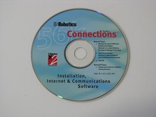 1 U.S. Robotics 56k Sportster Connections Volume 3 Windows Mac PC Software Disk picture