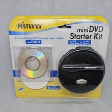 Memorex mini DVD Starter Kit mini DVD-R, Travel Case, Marker, Clean Cloths 2006 picture