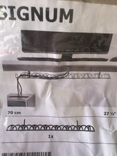 IKEA SIGNUM 302.002.53 Cable Management Rack 70cm 27.5” Under Desk Organizer New picture