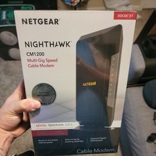 New Sealed - NETGEAR Nighthawk CM1200-100NAS DOCSIS 3.1 Cable Modem picture