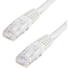 Startech C6PATCH7WH 7ft CAT6 Ethernet Cable 10 Gigabit Molded RJ45 650MHz picture