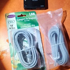 Belkin Pro Series Cat 5e RJ-45 Ethernet Patch Cable 14 ft, Telephone Cable picture