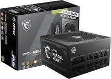 MSI MAG 850W 80 PLUS GOLD ATX 3.1 PCIE 5.0 READY 12VHPWR MPG-A850GL- BLACK picture