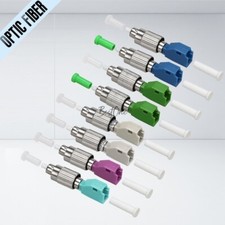 10Pcs LC Female to FC Male UPC APC SM/MM OM3 OM4 Fiber Optical Adapter Converter picture