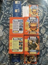 Atari ST Sega Arcade Hits Lot - E Swat & Line Of Fire Complete Box Game & Manual picture