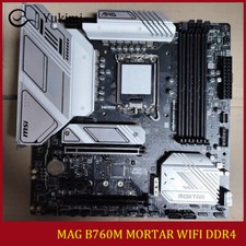 FOR MSI MAG B760M MORTAR WIFI DDR4 LGA 1700 Intel 128GB mATX Motherboard Test OK picture