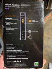 ARRIS SURFboard G18 DOCSIS 3.1 Wi‑Fi 6 AX1800 Cable Modem Gateway 2-Port picture