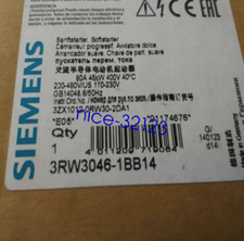 Brand New Fast Ship Siemens soft starter 3RW3046-1BB14 45KWvia FedEx/DHL picture