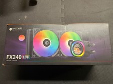 ID-COOLING FX240 LCD Liquid CPU Cooler for Desktop - 240mm 240mm,  picture