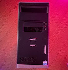 Vintage Systemax Desktop Computer Tower Case + Power Supply – Gutted / AS-IS picture
