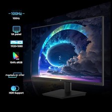 KTC 24 INCH 1080P FULL HD COMPUTER MONITOR, 100HZ HDR10 FRAMELESS GAMING - picture