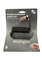 Kensington K64670US Portable Combination Laptop Lock W/6FT Cord.Secure Computer picture