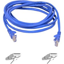 Belkin A3L980-05-Blu 5Ft Cat6 Blue Utp Snagless Rj45 M/M Patch Cable picture