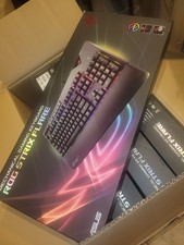 ASUS ROG Strix Flare Mechanic Gaming Keyboard AURA SYNC Cherry MX Brown RGB picture