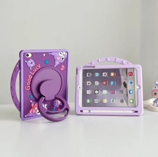 Kuromi Kids Shockproof Handle Case For Samsung Galaxy Tab A A7 A8 A9 A9+ S6 Lite picture