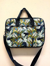 LeSportsac Laptop Computer Bag Safari Jungle Animal Print Messenger 15x12 picture