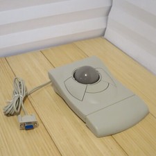 Vintage DRTRACK Trackball Roller Ball Mouse with 3 Buttons - Tested - See Notes picture