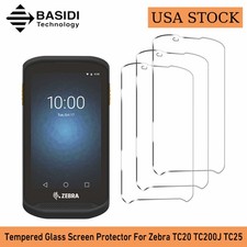 🔥2PCS Tempered Glass Screen Protector for Zebra TC20 TC200J TC25 New STOCK🔥 picture