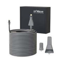 STARGEAR 82FT Starlink Flat High-Performance 22AWG Cable Waterproof w/ End Caps picture