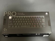 Logicool Pro X 60 Lightspeed Wireless Keyboard Gx Optical Linear Black picture