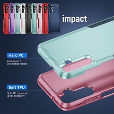 Luxury Rugged Hybrid Armor Cover Case For A14 A15 A34 A24 A54 A05S A13 A53 A33 picture