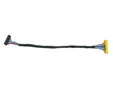 Universal FIX-30Pin 2ch 6bit LVDS Cable for 15inch~19LED LCD Screen 260mm picture