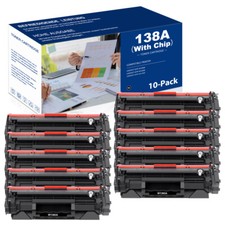 10PK W1380A Toner Compatible With HP 138A LaserJet Pro 3001dw 3101fdw WITH CHIP picture