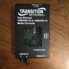 Transition Networks Fast Ethernet Media Converter 100Base-TX to 100Base-FX picture