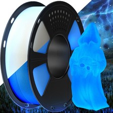 Geeetech Luminous PLA 3D Printer Filament 1.75mm 1kg Glow Blue Glow in the Dark picture