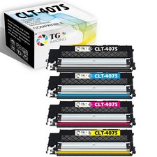 CLT-407S Compatible Toner Cartridge for Samsung CLP-325 CLX-3185 4-Pack picture