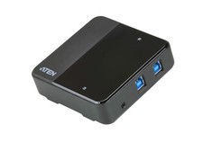 Aten Peripheral Switch 2x4 USB 3.1 Gen1, 2x PC, 4x USB 3.1 Gen1 Ports, Remote... picture