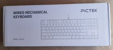 PICTEK PC244A Mechanical Gaming Keyboard Blue Switch RGB Backlit 87 Key WiredUSB picture