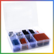102pcs Heatsink Kit Copper Aluminum Thermal Tape Raspberry Pi CPU GPU IC Laptop picture