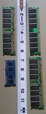 4 DDR SDRAM Memory Mods(RAM Sticks)& Components. See Description/ Photos picture
