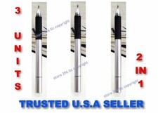 3x Stylus Pen 2 in 1 Fine Point & Mesh Tip for Touch Screen Tablet PC smartphone picture