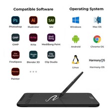 Digital XPPen Deco 01 V3 Drawing Tablet 10×6.25 Inch Graphics Drawing Tablet picture