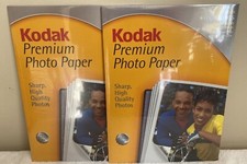 2 Pkgs Kodak Premium Photo Paper, 15 Sheets, High Gloss, 8 1/2