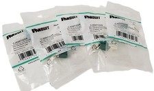 5 Panduit CJ688TGGR Modular Ethernet Conn. Jack 8p8c RJ45 Unshielded CAT6 NEW picture